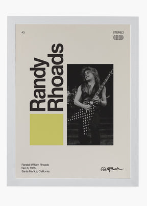 Quadro Signature Randy Rhoads