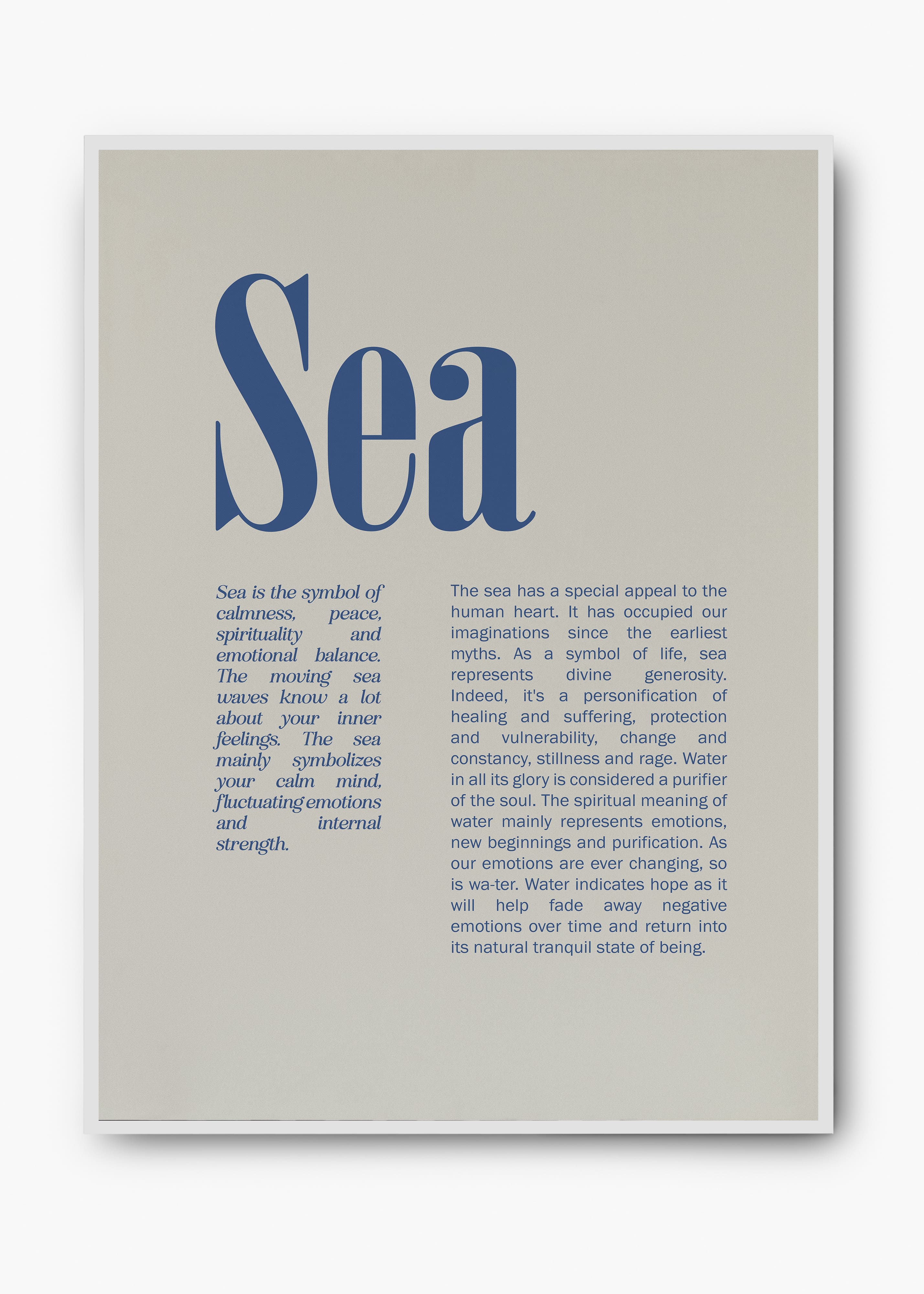 Quadro Sea