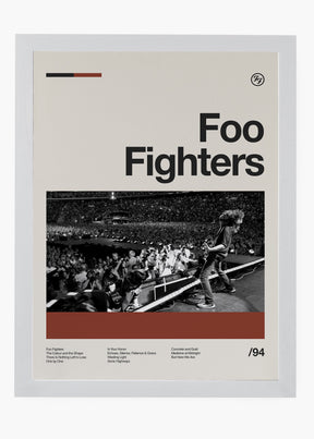 Quadro Foo Fighters Banda