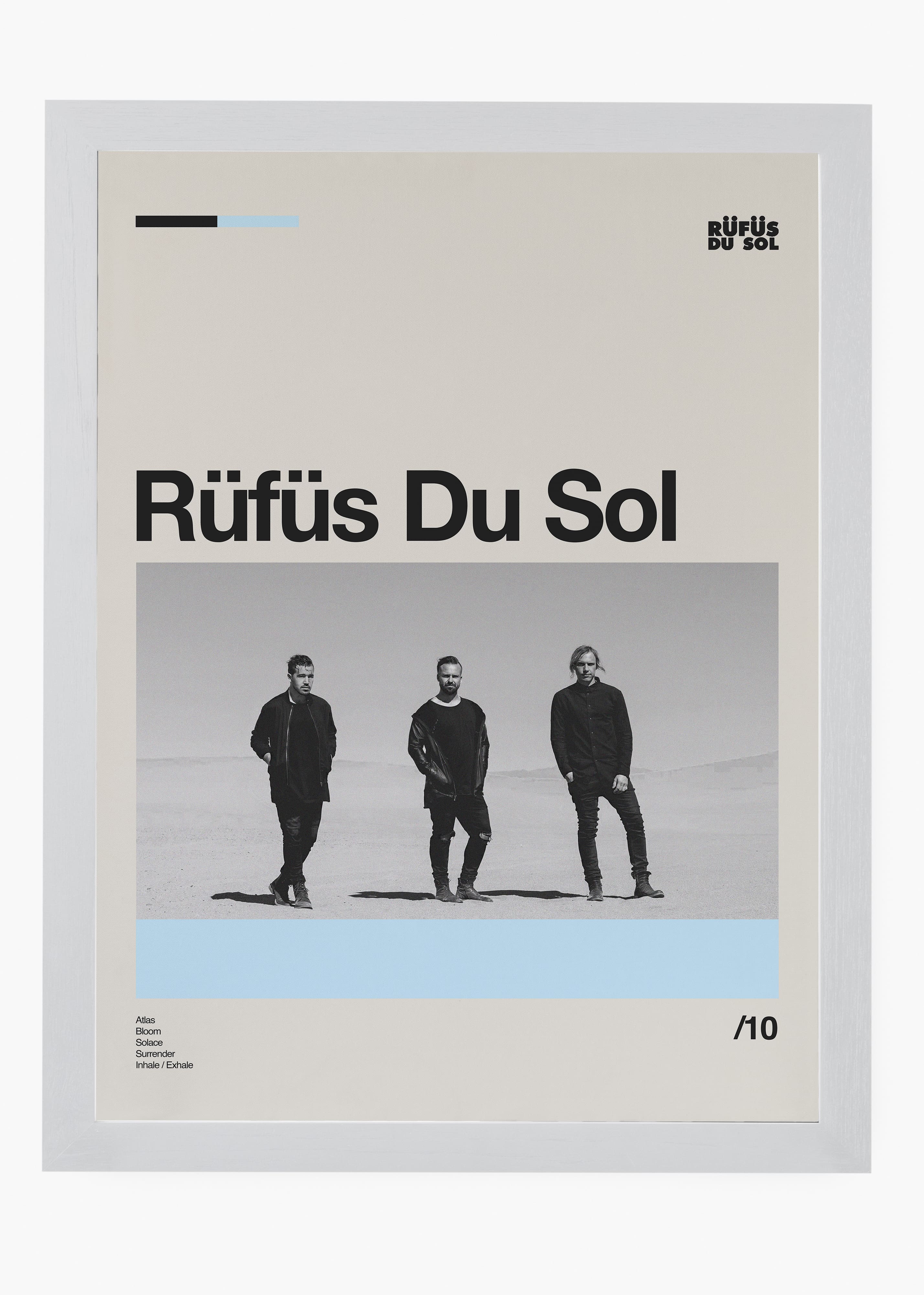 Quadro Rufus du Sol Banda