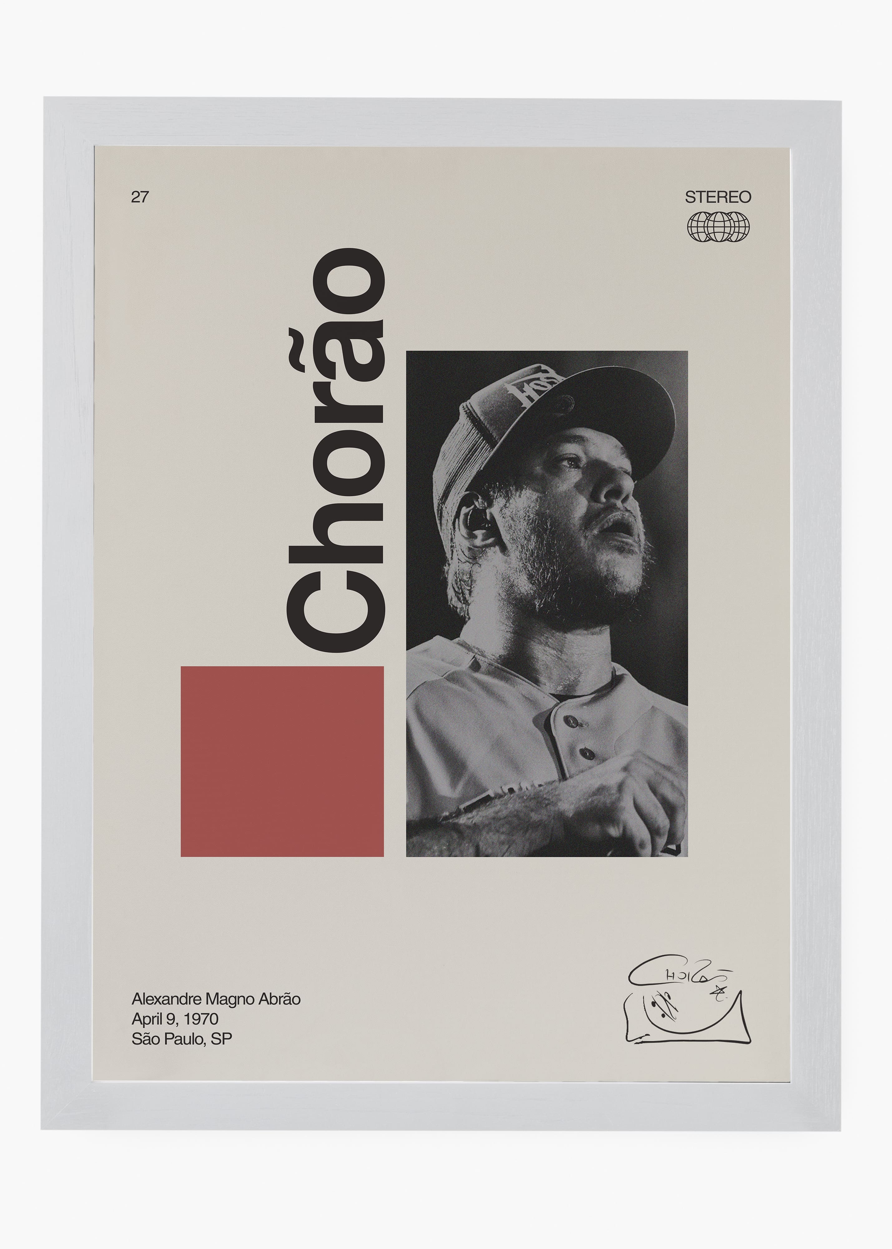 Quadro Signature Chorão