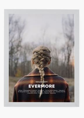 Quadro Taylor Swift Evermore Capa