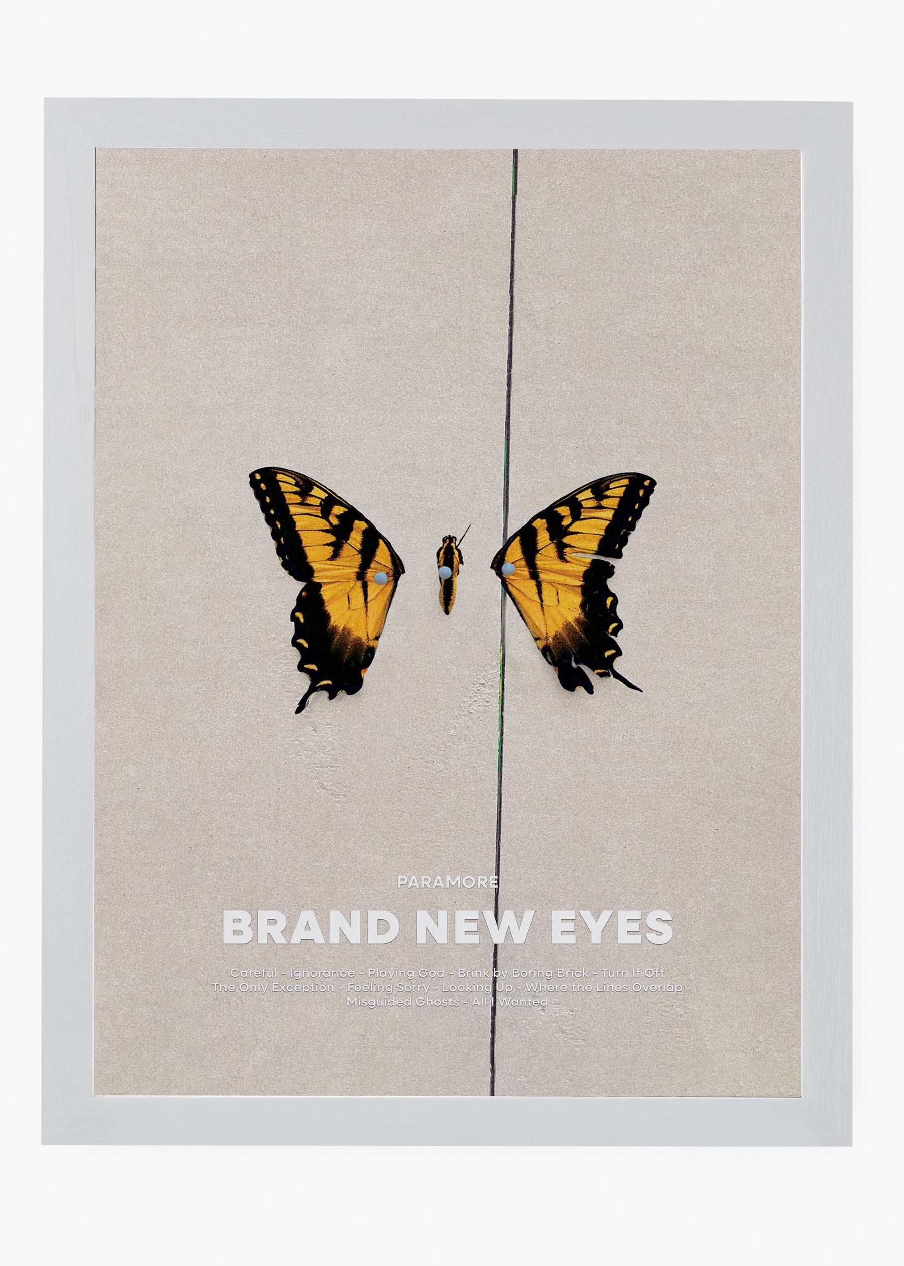 Quadro Paramore Brand New Eyes Capa