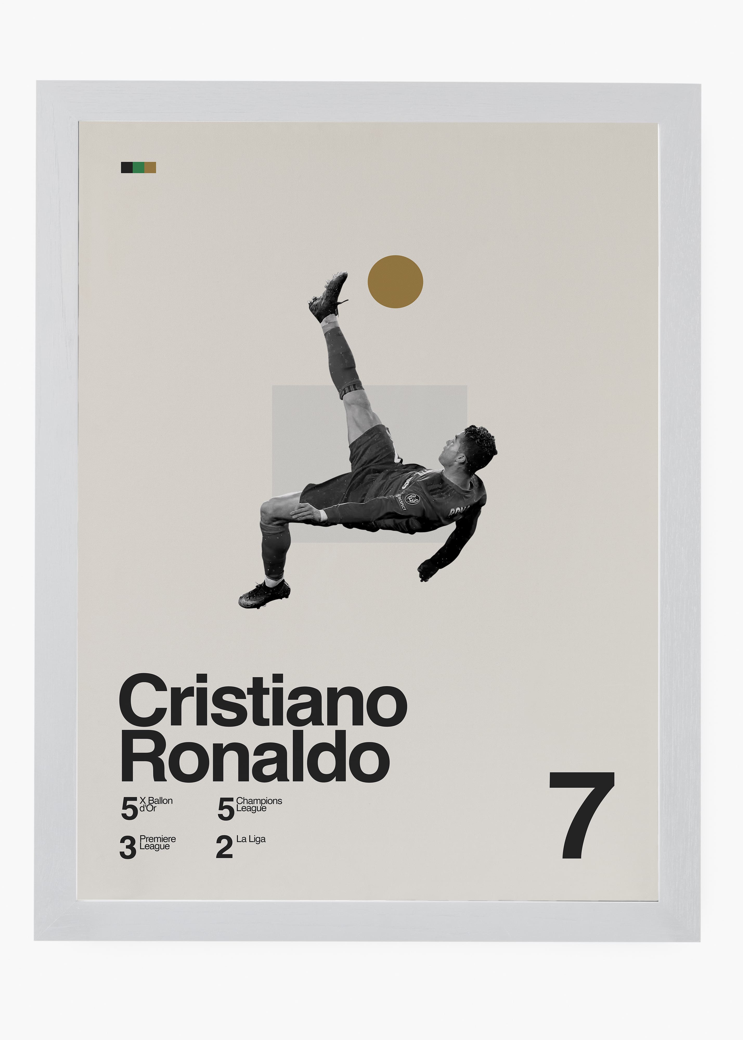 Quadro Cristiano Ronaldo CR7