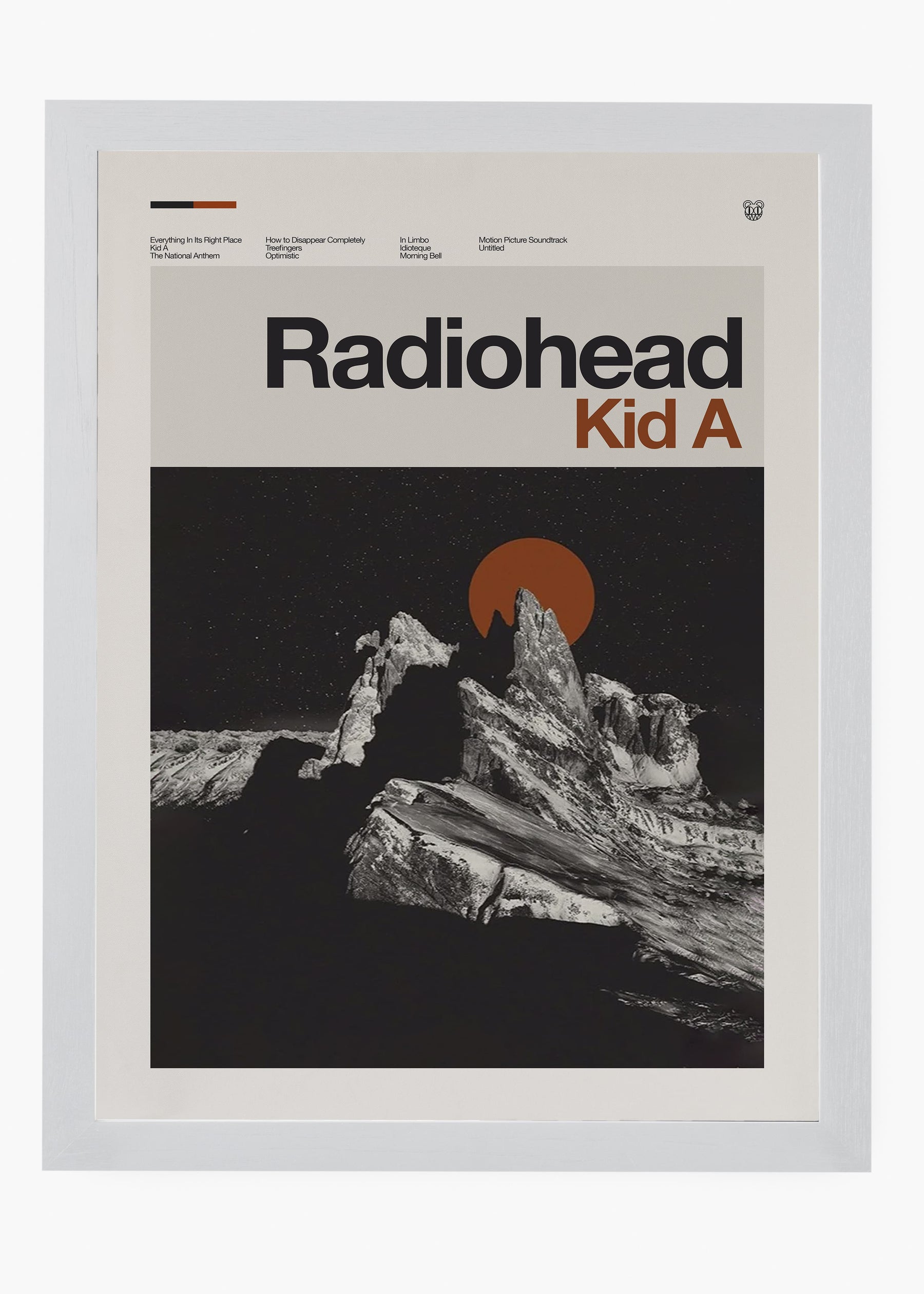 Quadro Radiohead Kid A