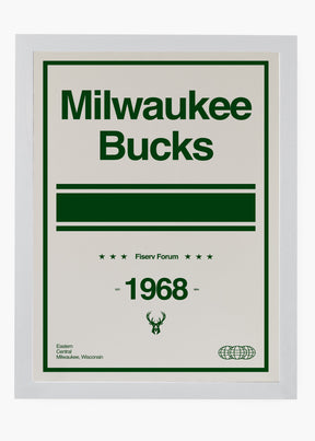 Quadro NBA Milwaukee Bucks