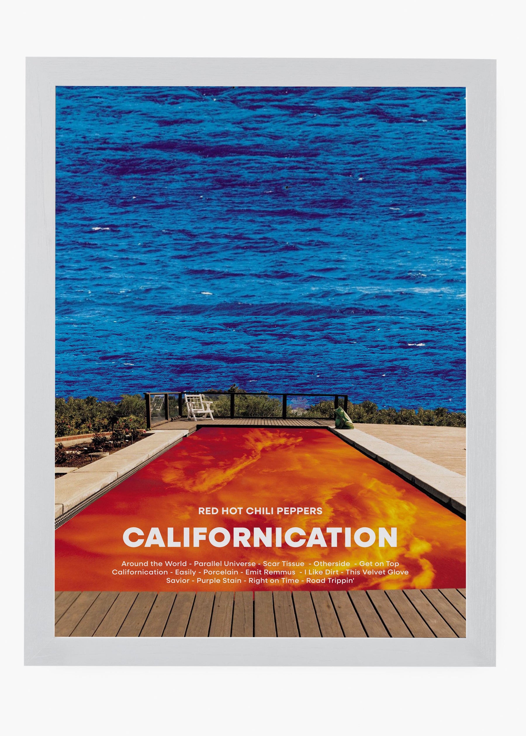 Quadro Red Hot Chili Peppers Californication Capa