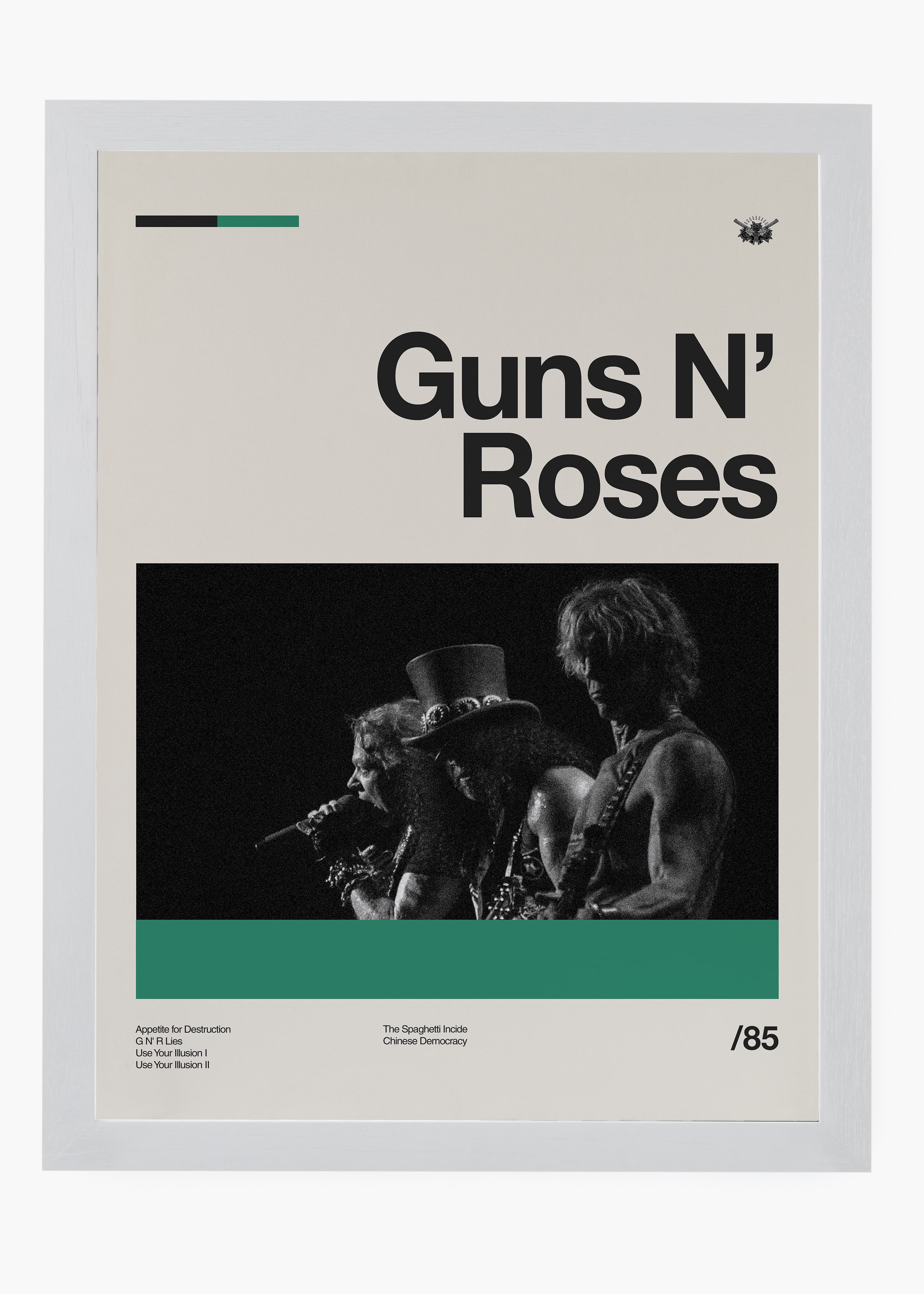 Quadro Guns n' Roses Banda