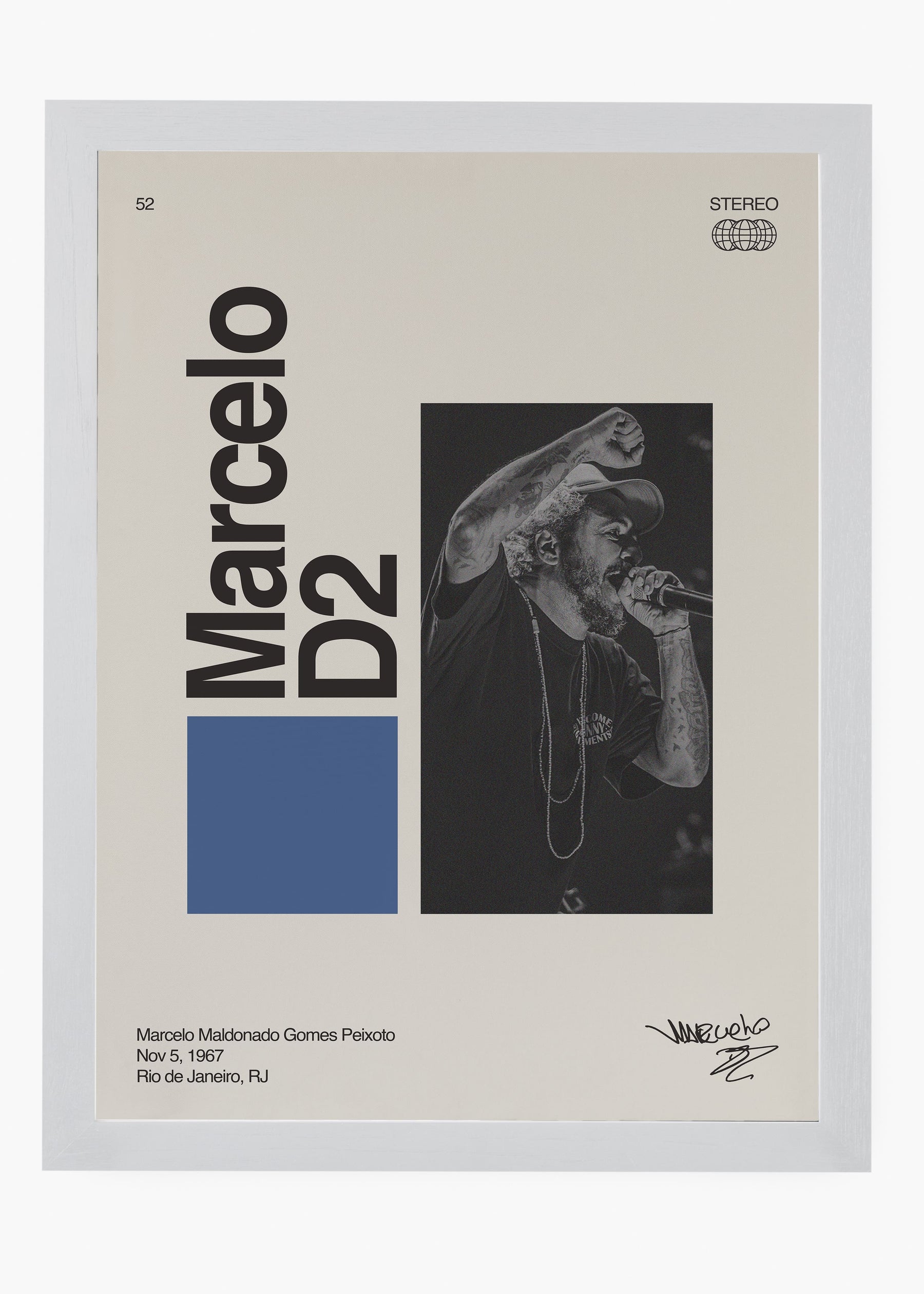Quadro Signature Marcelo D2