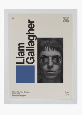 Quadro Signature Liam Gallagher