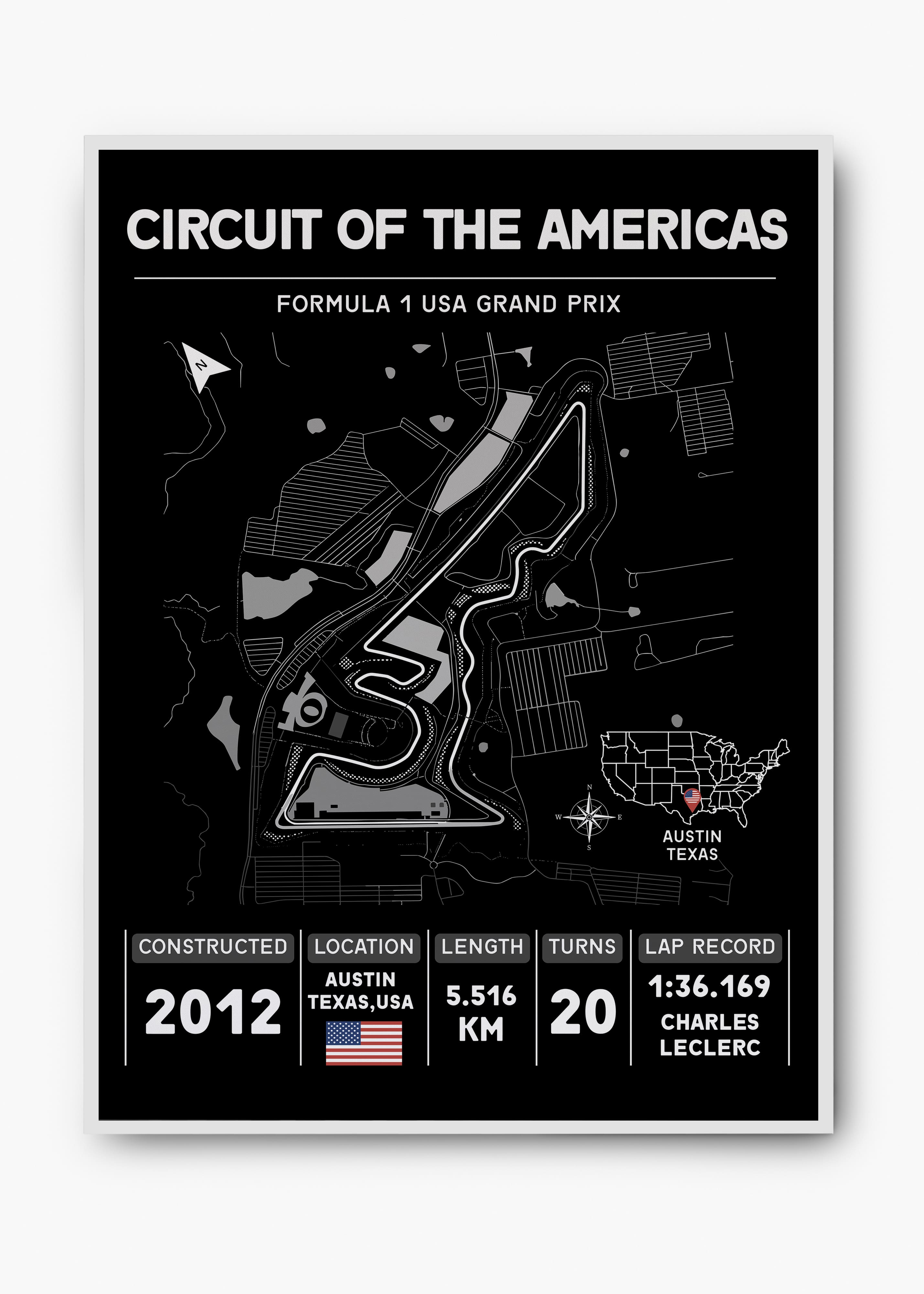 Quadro GP Circuit Of The Americas
