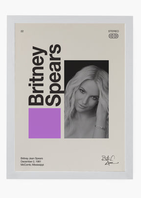 Quadro Signature Britney Spears