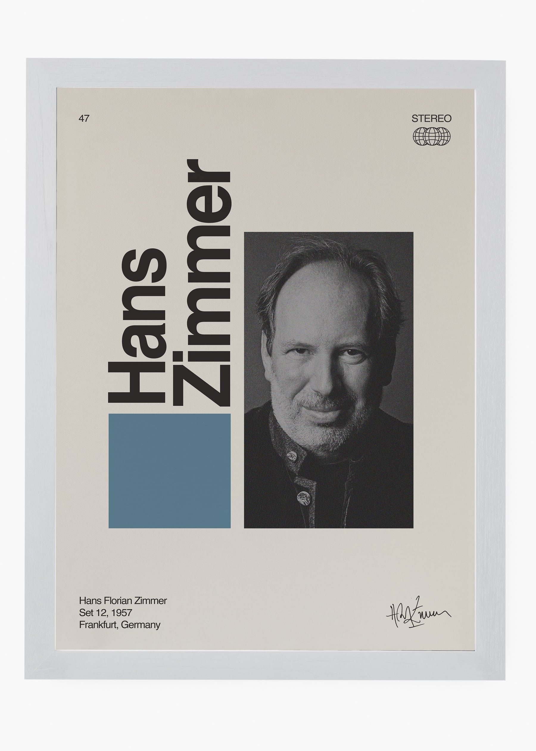 Quadro Signature Hanz Zimmer