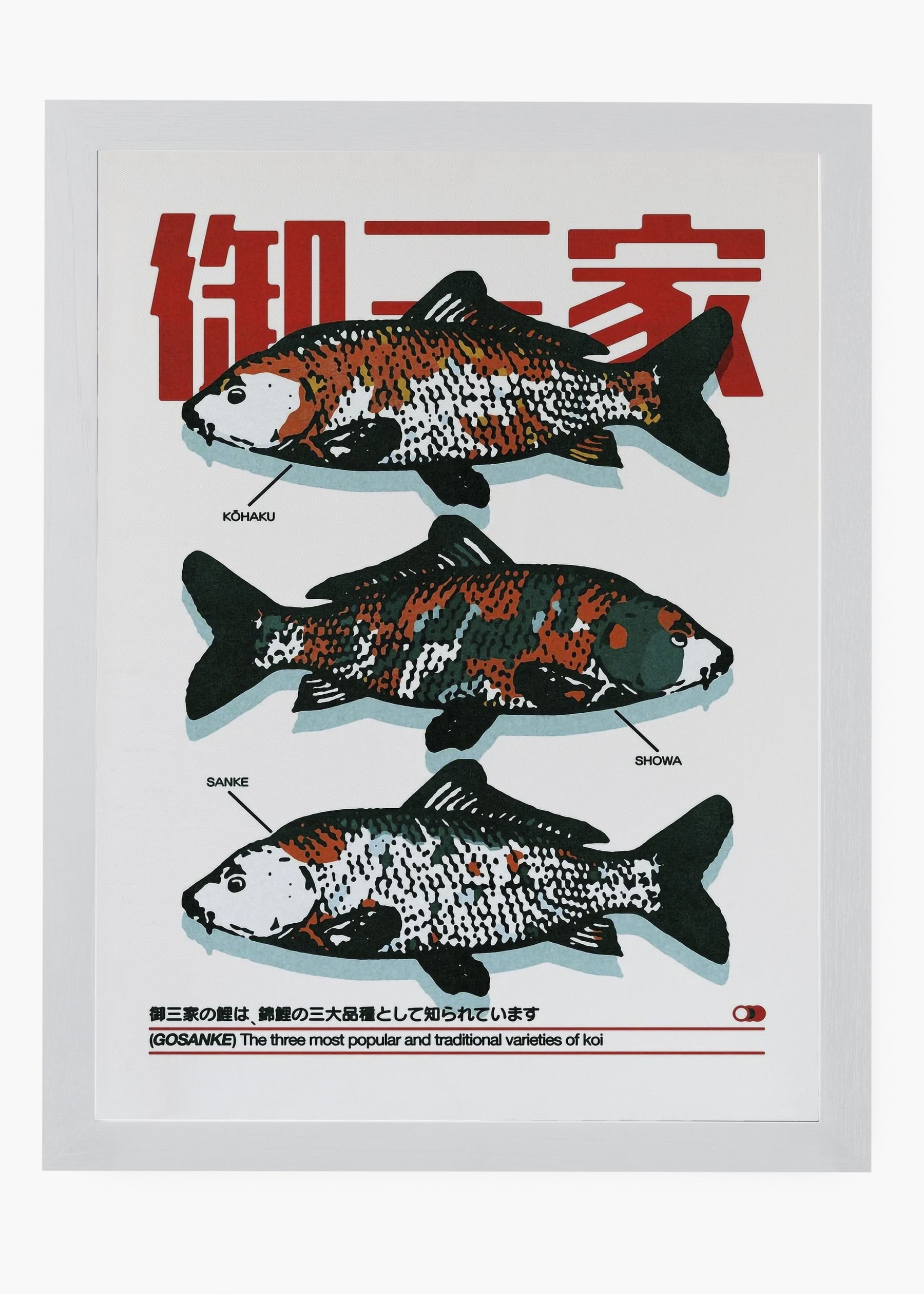 Quadro Koi Fish