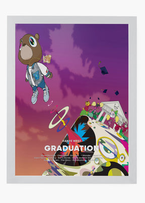 Quadro Kanye West Graduation Capa