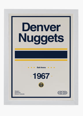 Quadro NBA Denver Nuggets