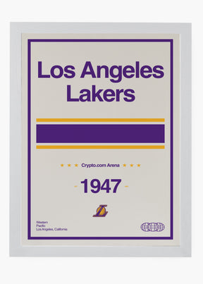 Quadro NBA Los Angeles Lakers