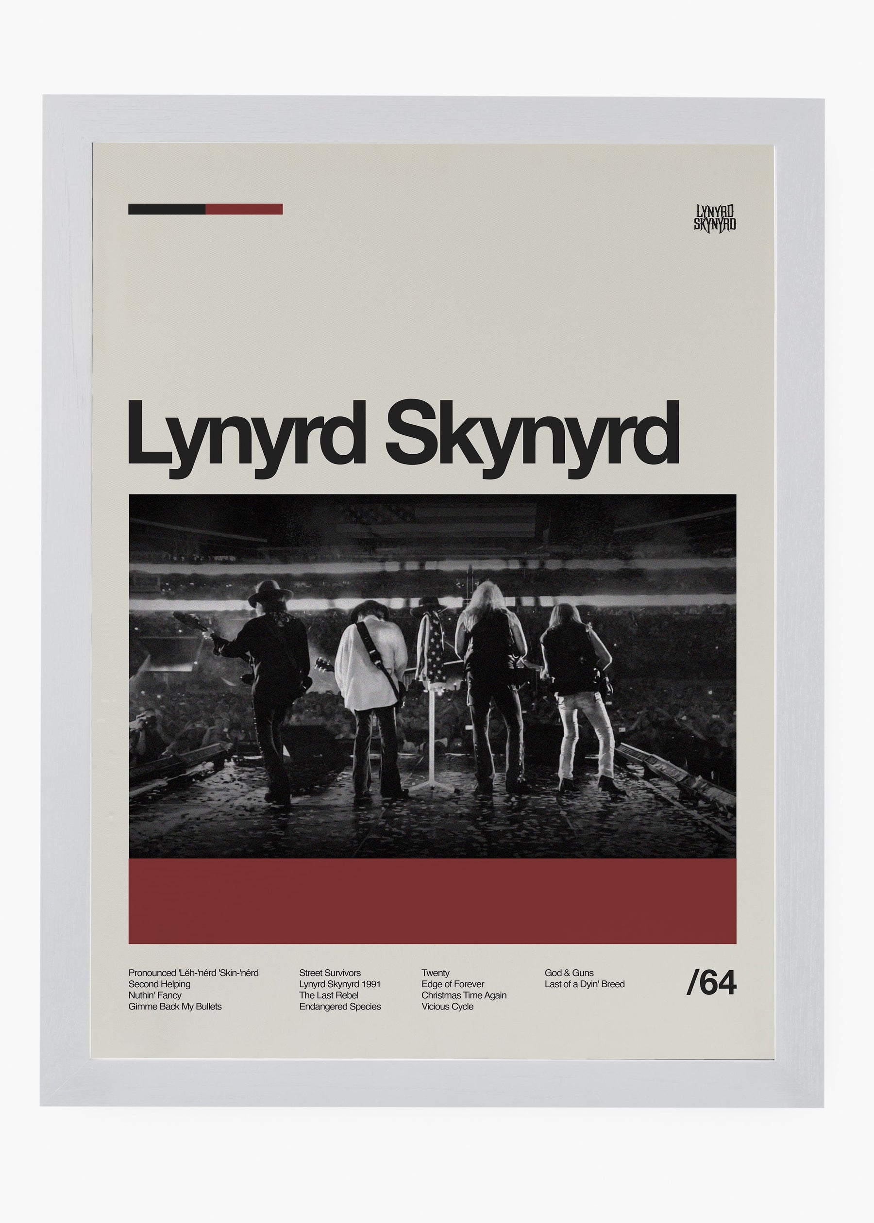 Quadro Lynyrd Skynyrd Banda