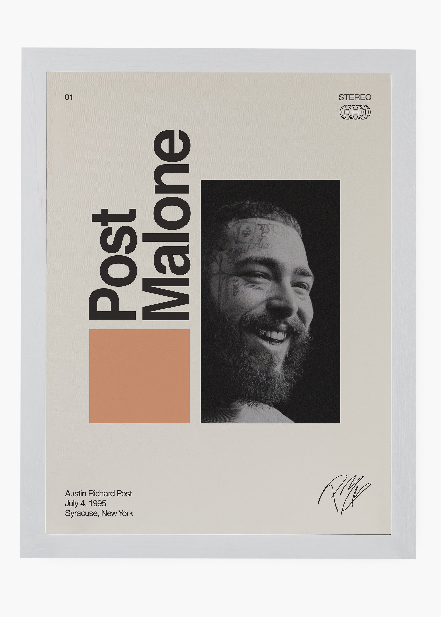 Quadro Signature Post Malone