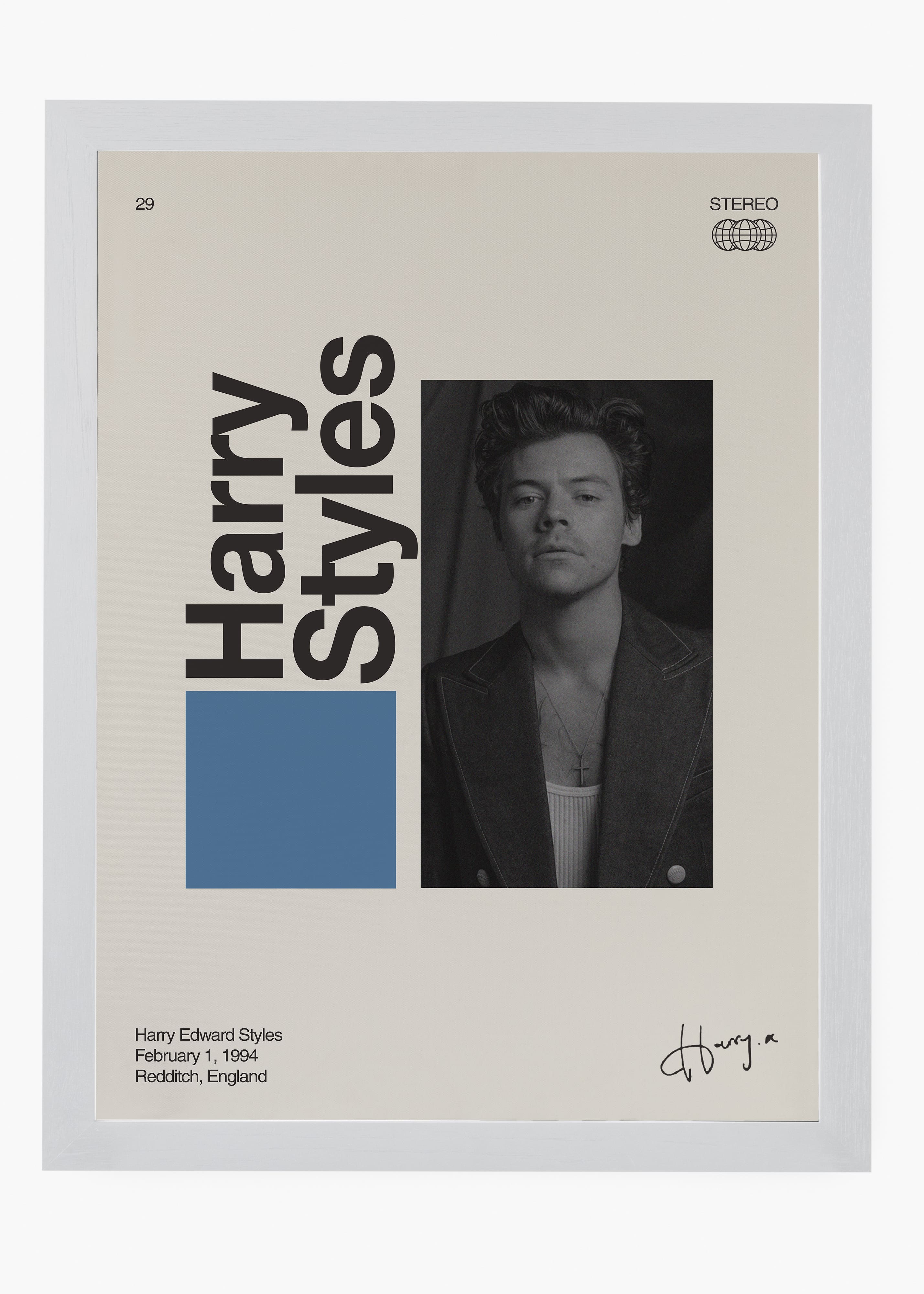 Quadro Signature Harry Styles