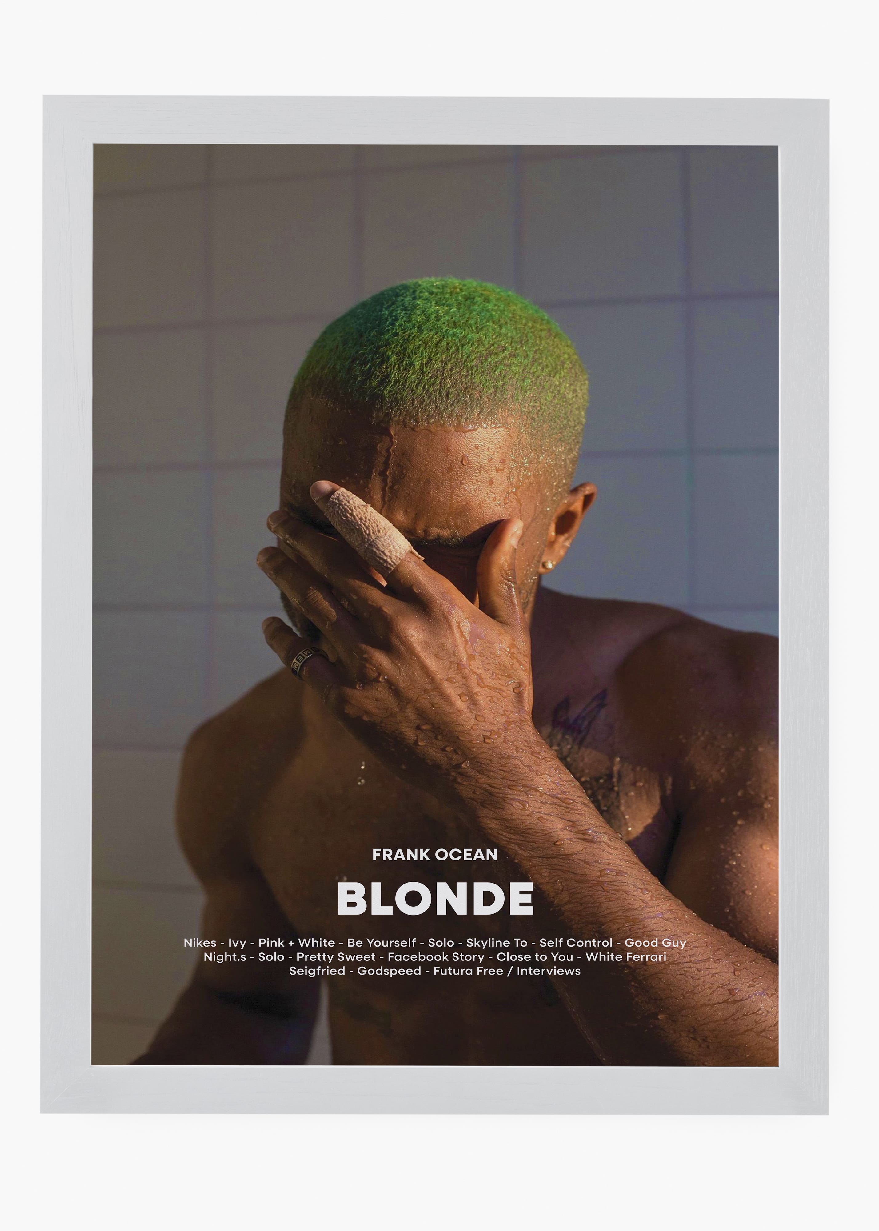 Quadro Frank Ocean Blonde Capa