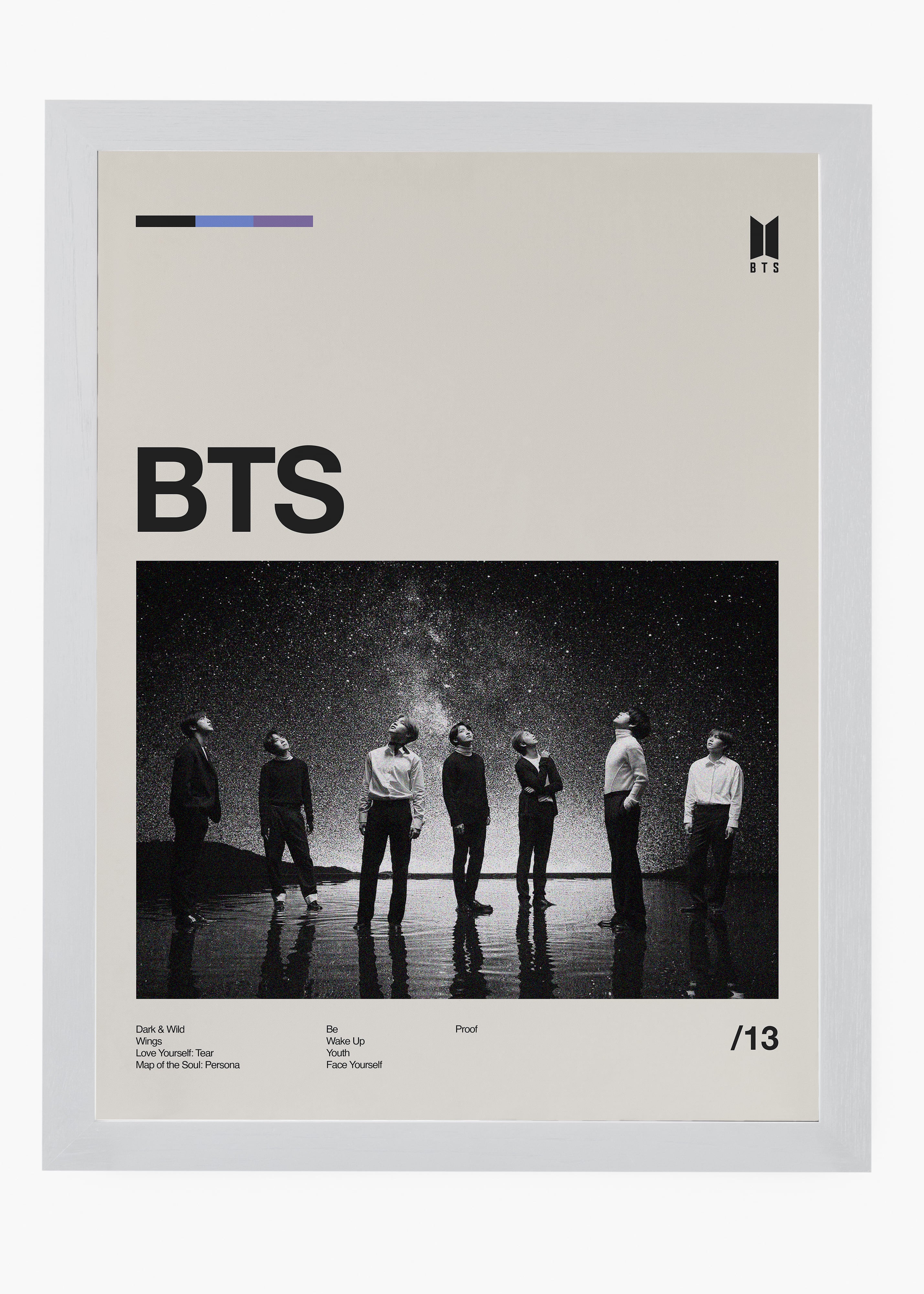 Quadro BTS Banda