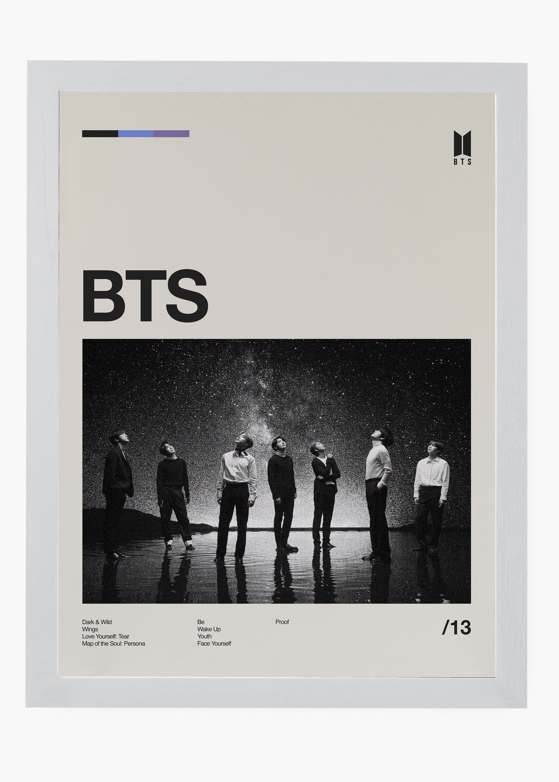 Quadro BTS Banda