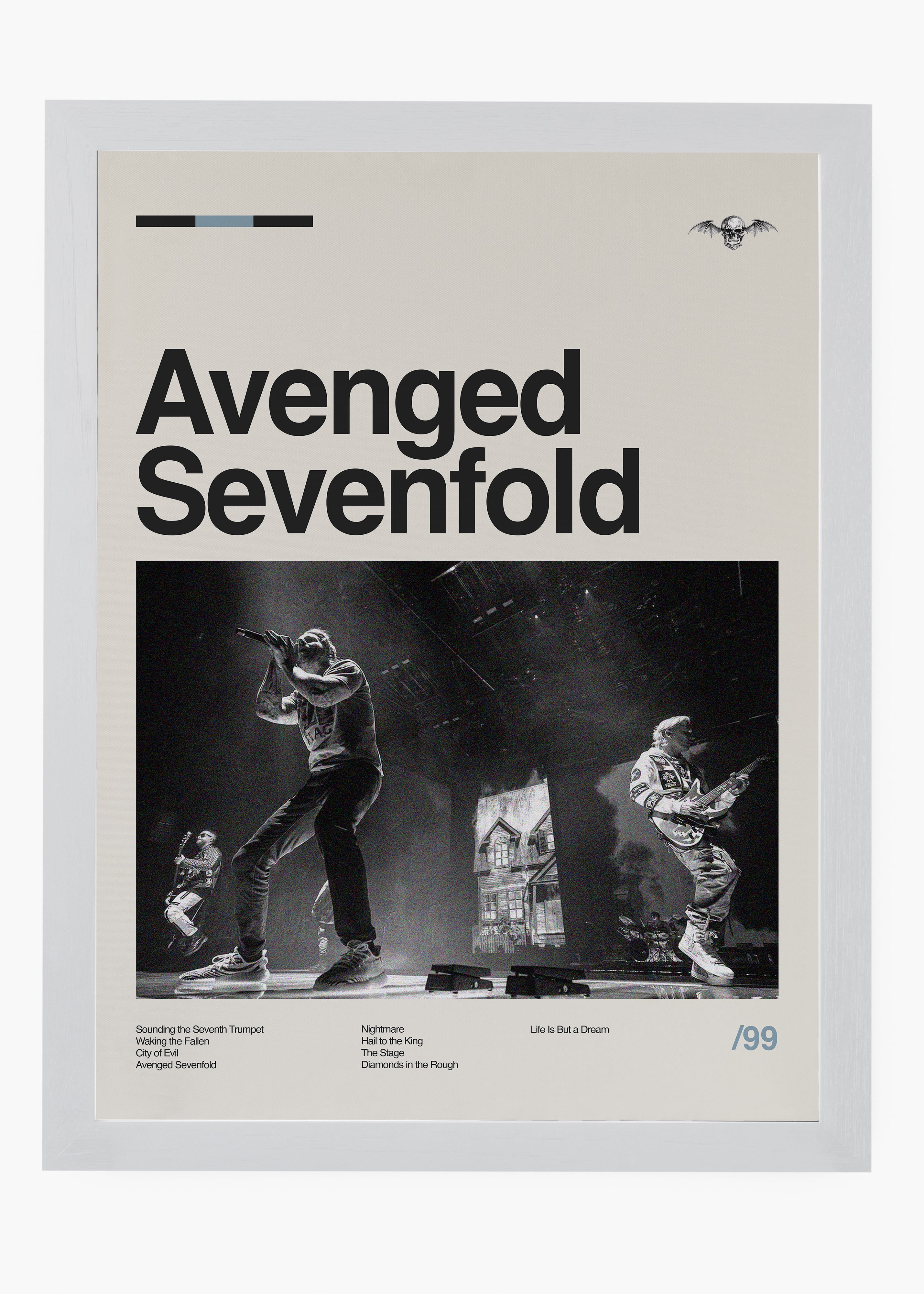 Quadro Avenged Sevenfold Banda