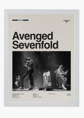 Quadro Avenged Sevenfold Banda