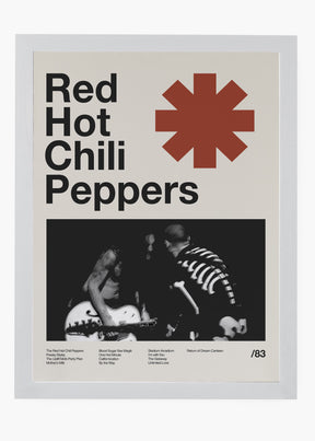 Quadro Red Hot Chili Peppers Banda