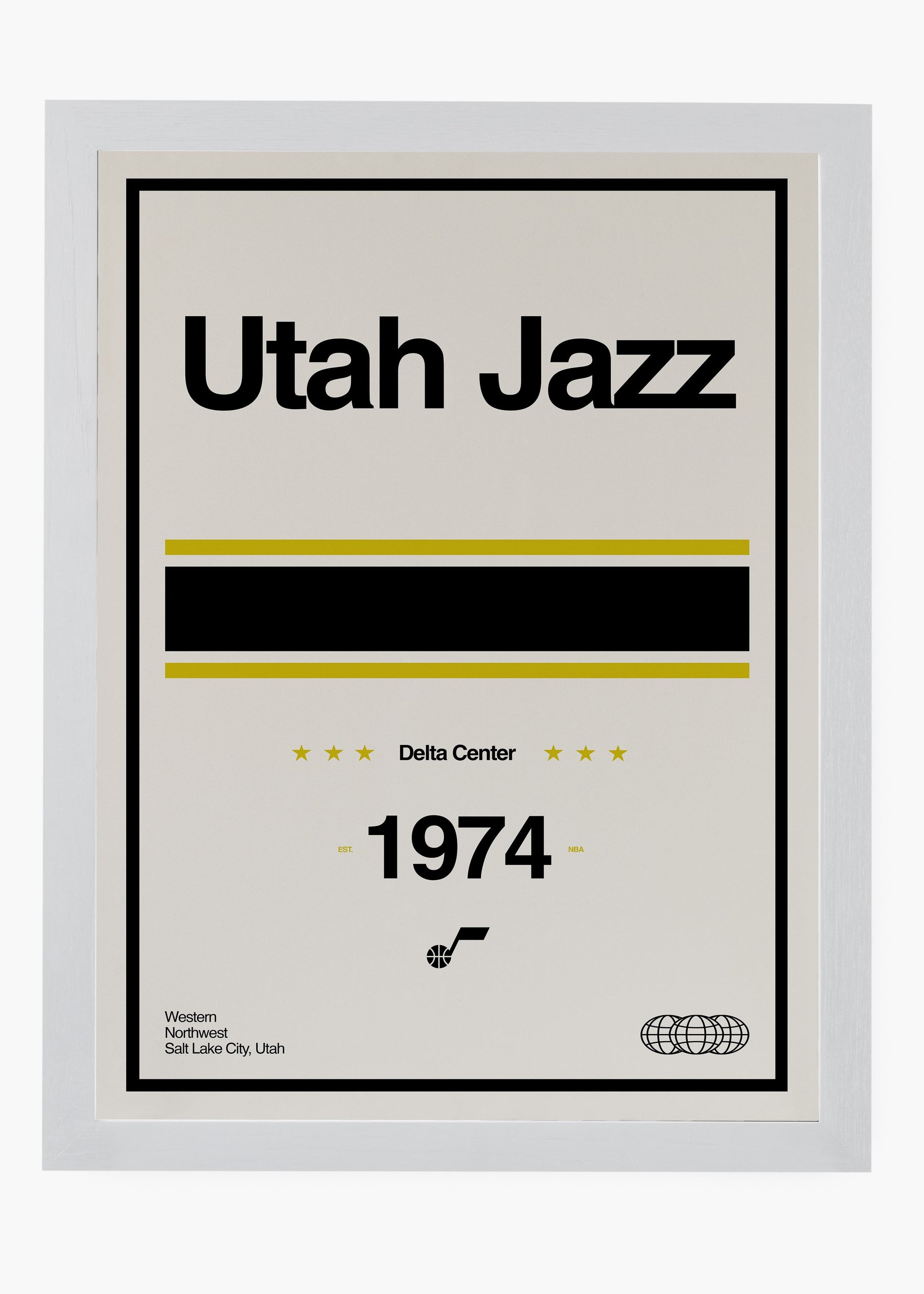 Quadro NBA Utah Jazz