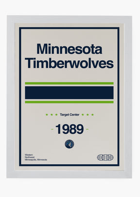 Quadro NBA Minnestoa Timberwolves