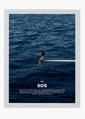 Quadro SZA SOS Capa