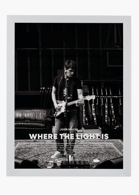 Quadro John Mayer Where The Light Is Capa