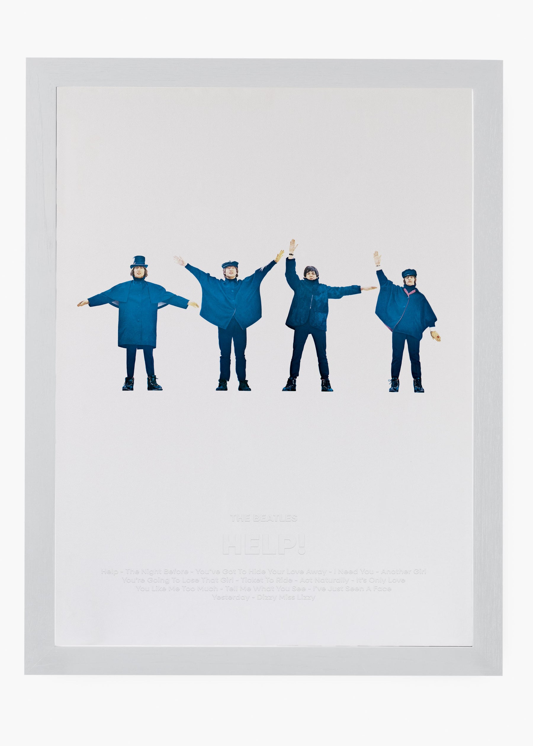 Quadro Beatles Help Capa