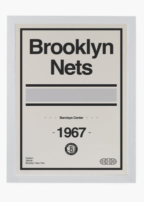 Quadro NBA Brooklin Nets