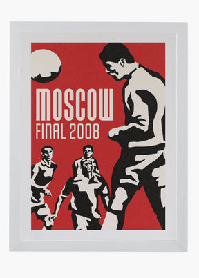 Quadro Cristiano Ronaldo Moscou 2008