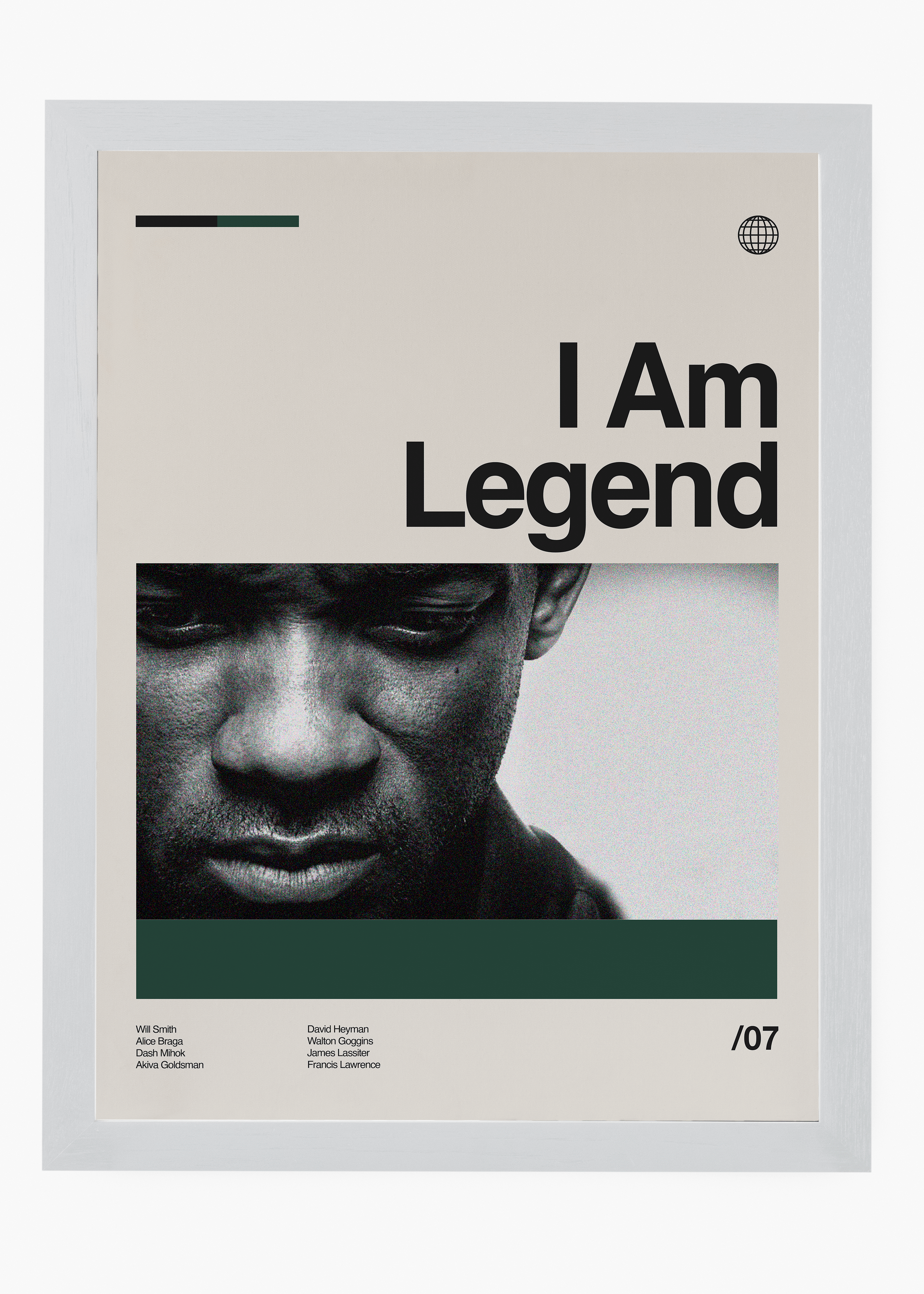 Quadro Eu Sou a Lenda - I Am Legend