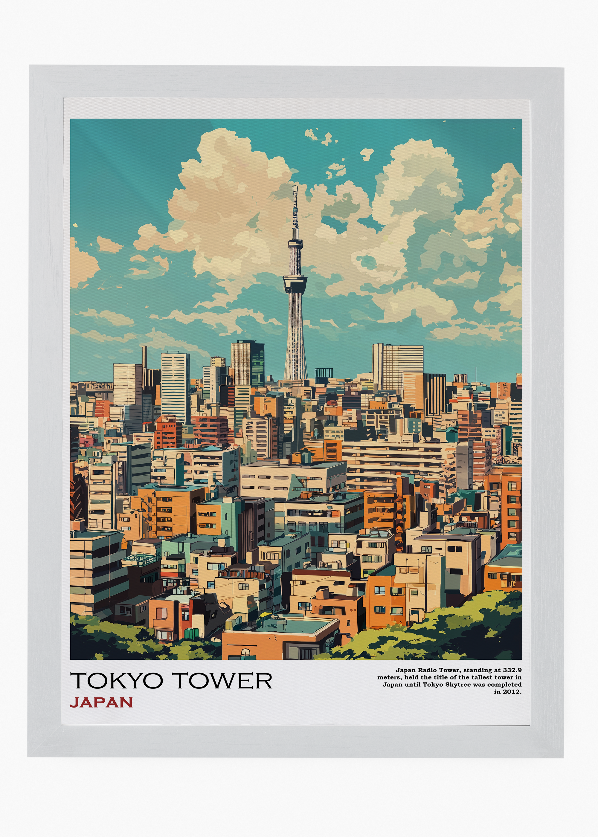 Quadro Japones Tower - 5