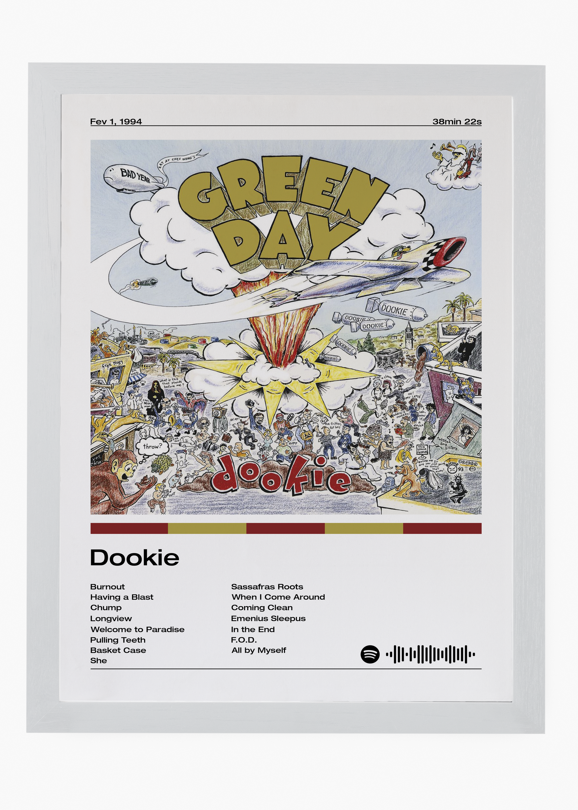 Quadro Green Day Dookie - 5