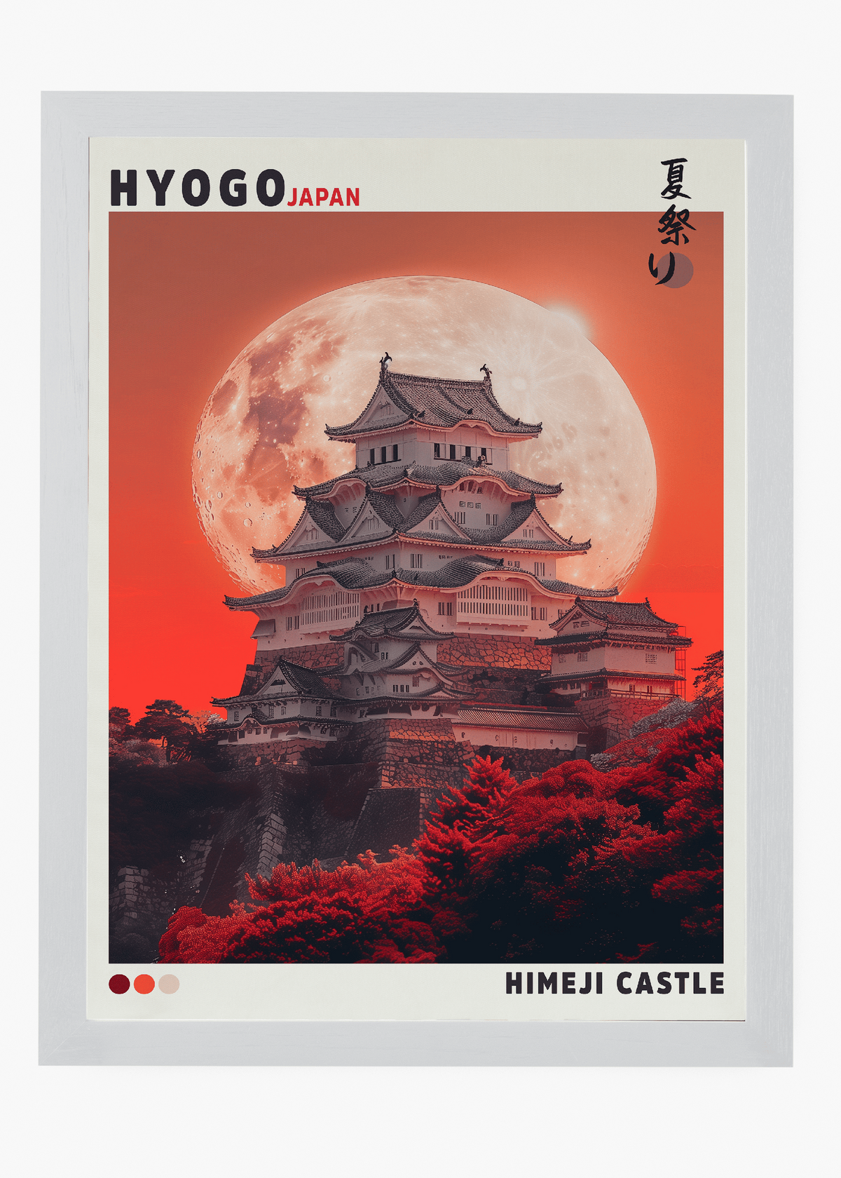 Quadro Japones Castle - 5