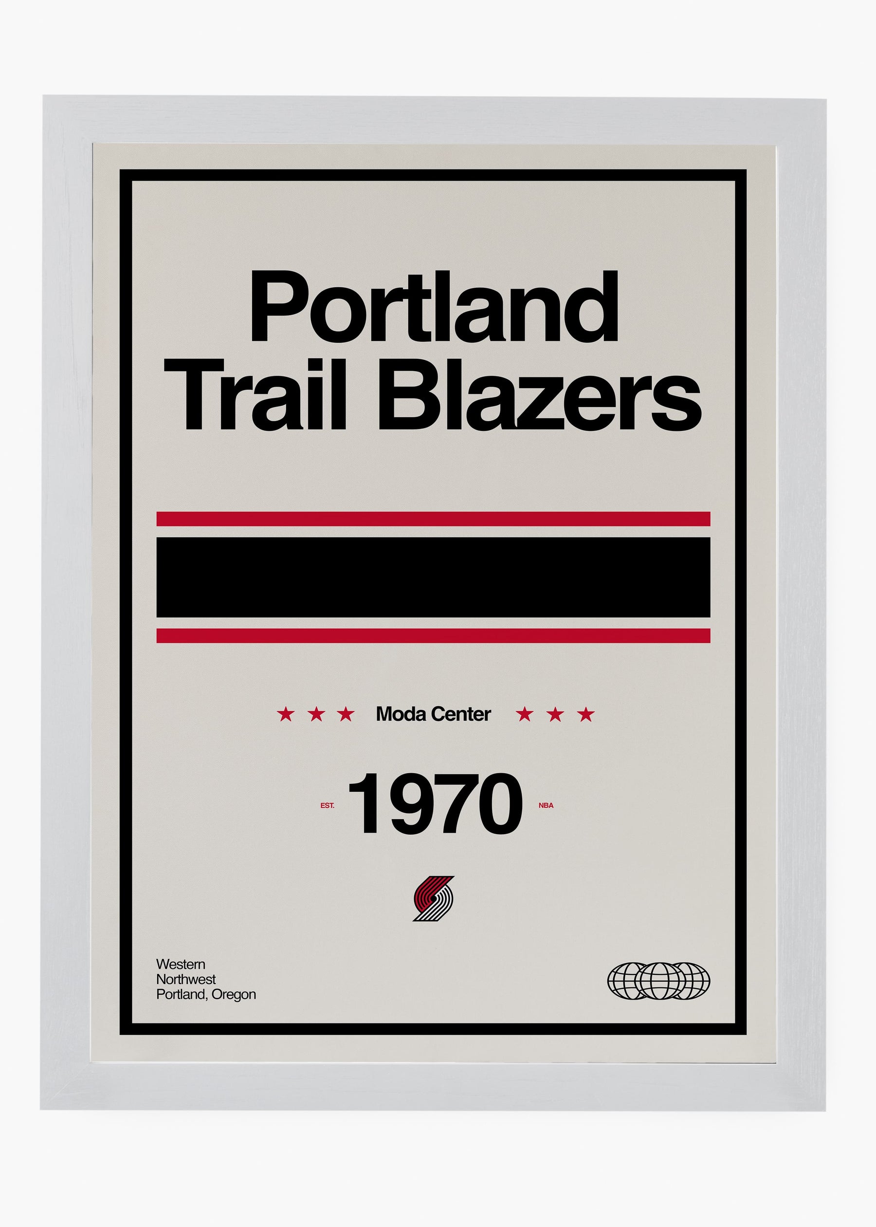 Quadro NBA Portland Trail Brazers