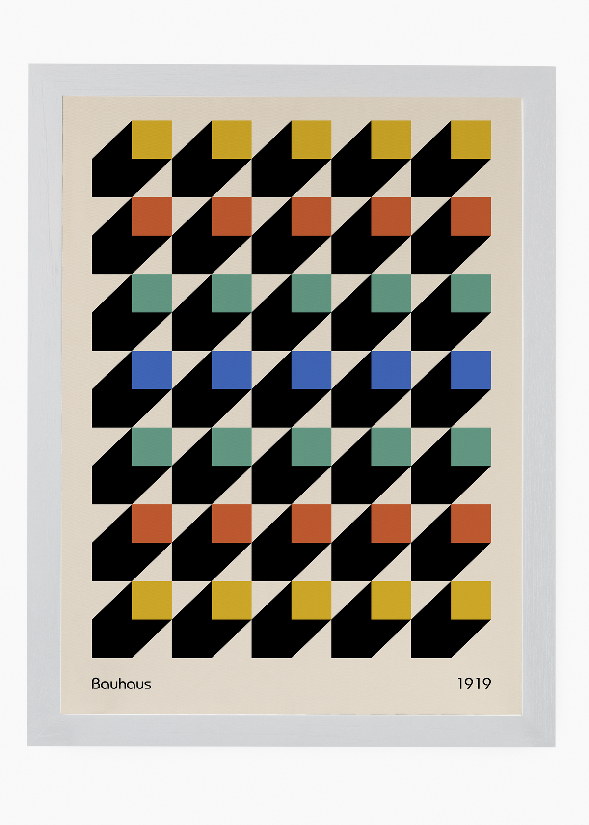 Quadro Bauhaus Color Grid - 5