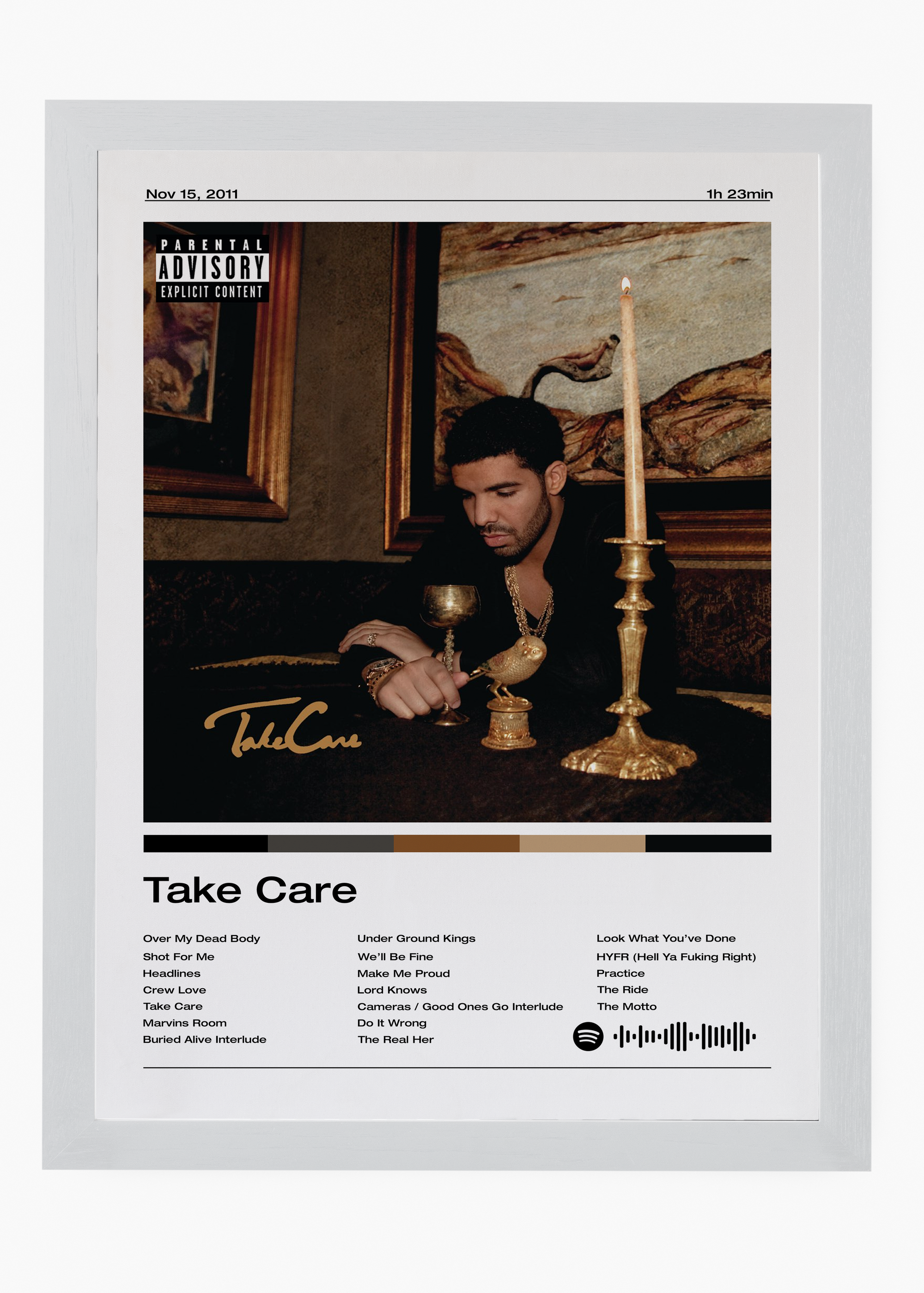 Quadro Drake Take Care - 5