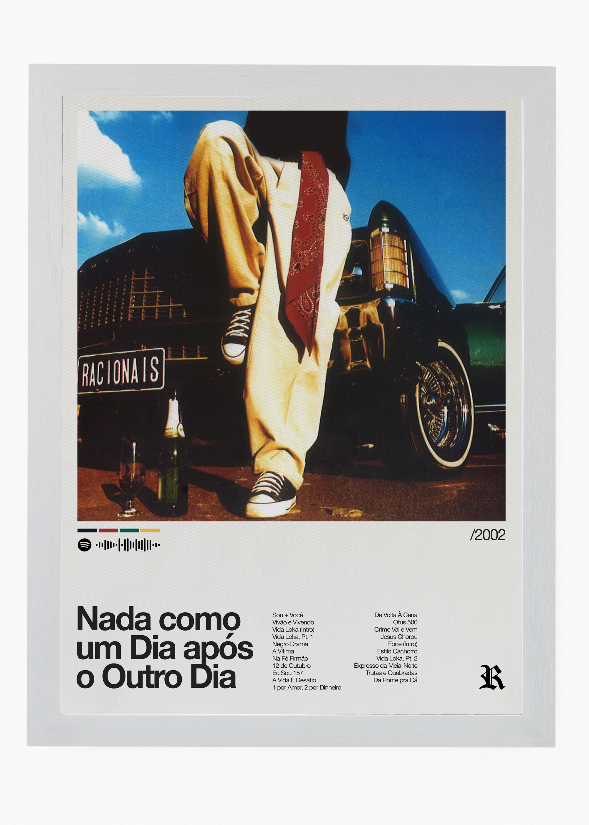 Quadro Racionais Nada Como um Dia Após o Outro Dia II - 5