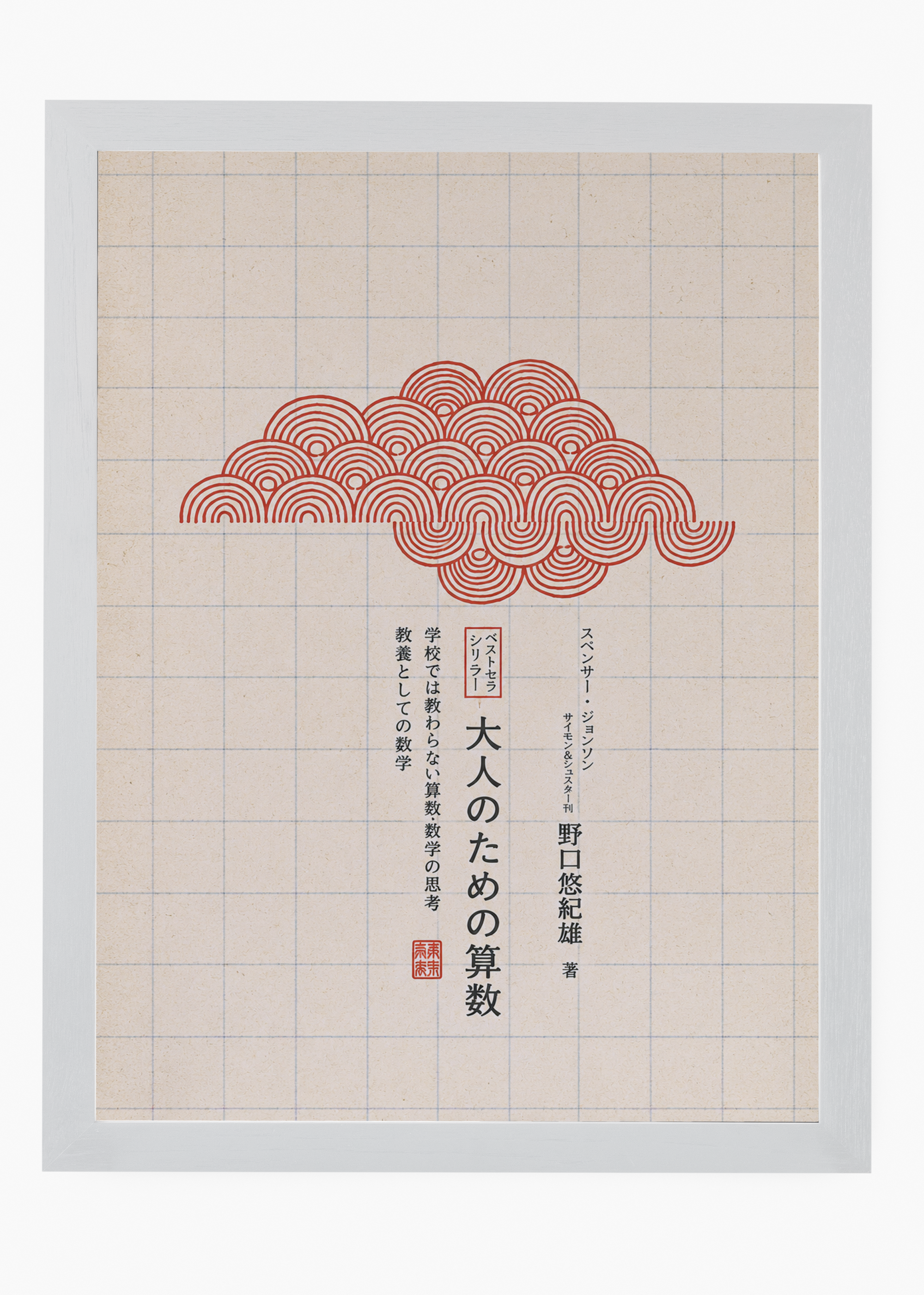 Quadro Japonês Kumo Red - 5
