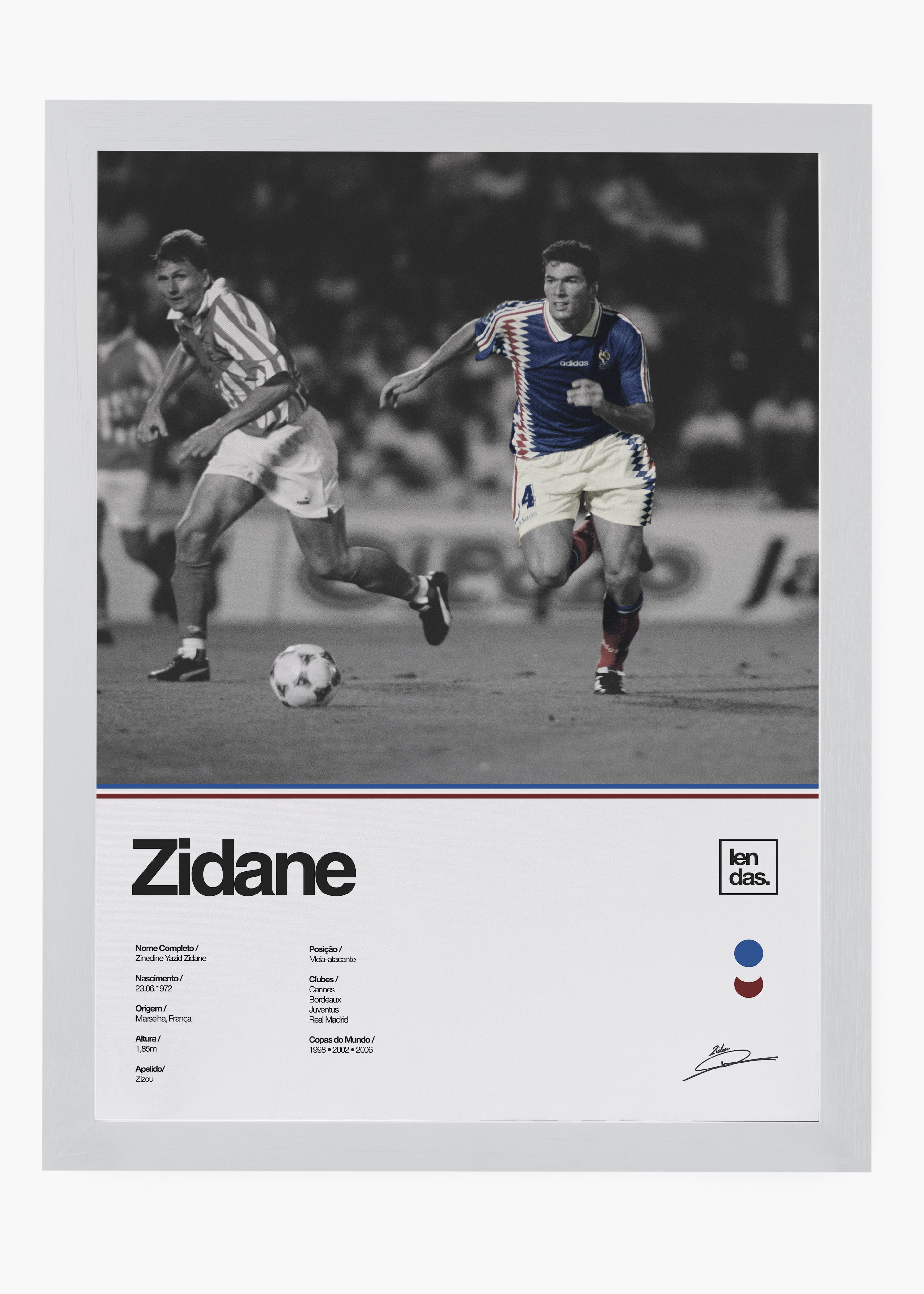 Quadro Zidane