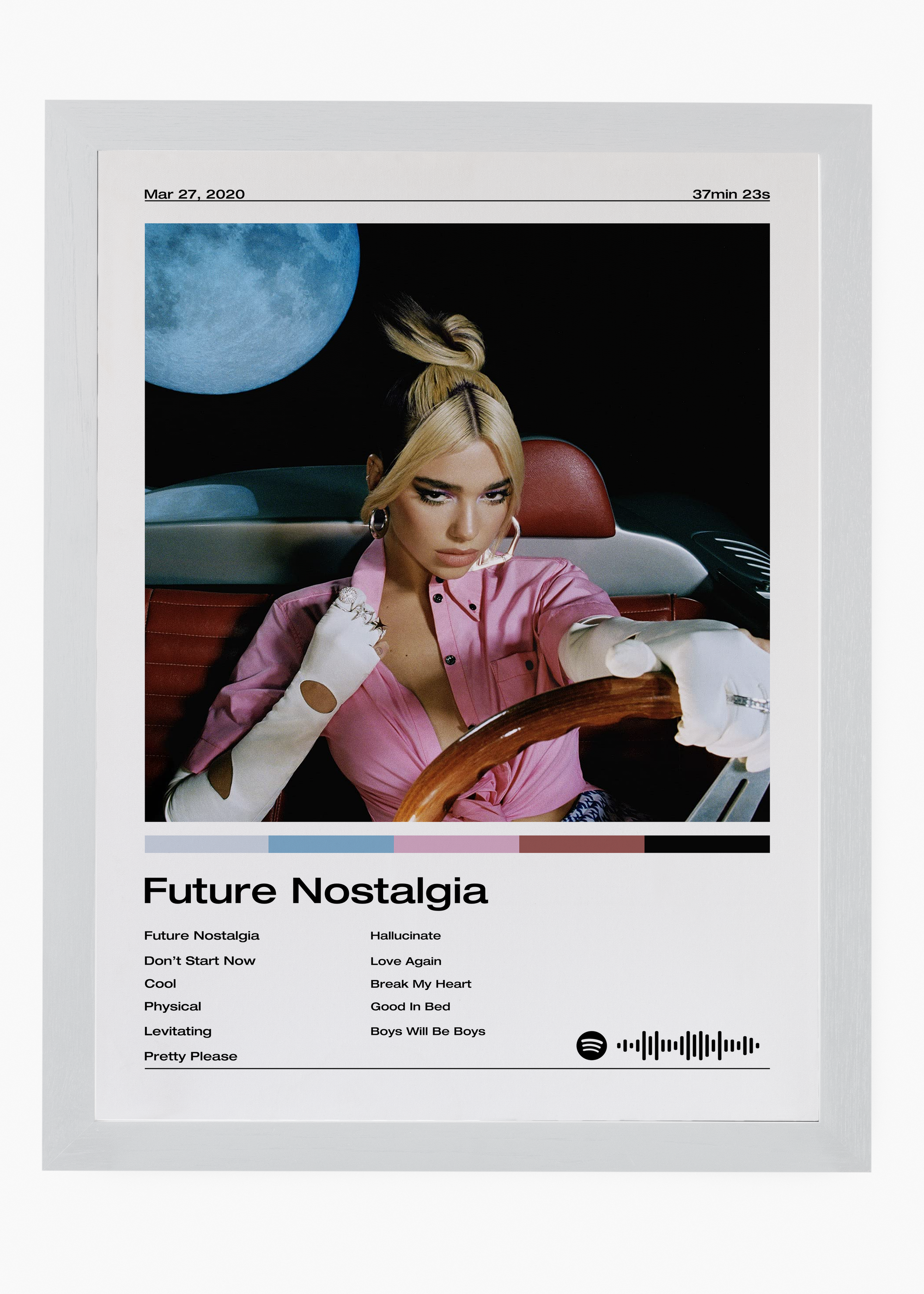 Quadro Dua Lipa Future Nostalgia - 5