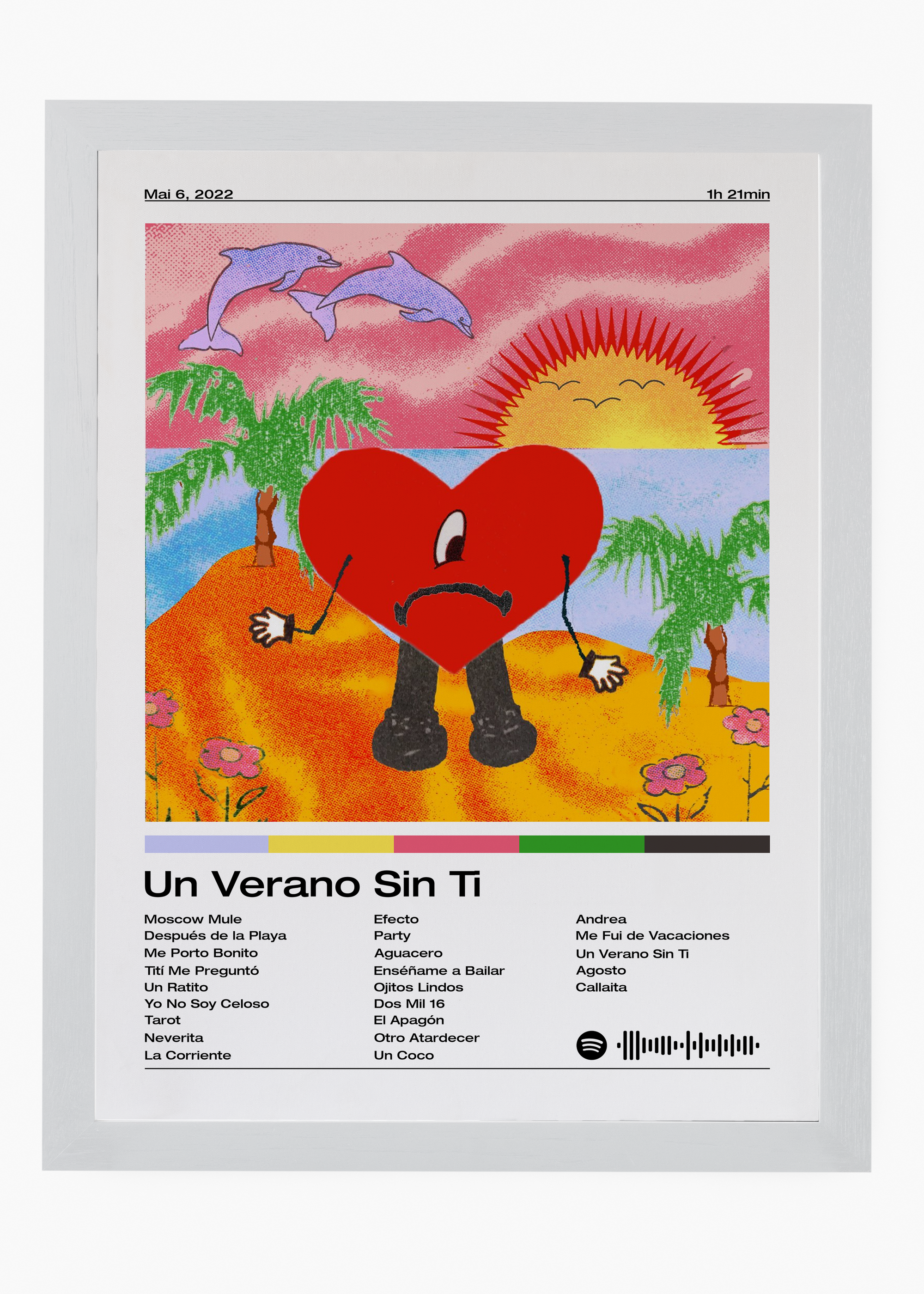 Quadro Bad Bunny Un Verano Sin Ti - 5