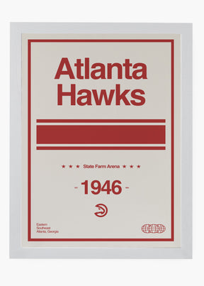 Quadro NBA Atlanta Hawks